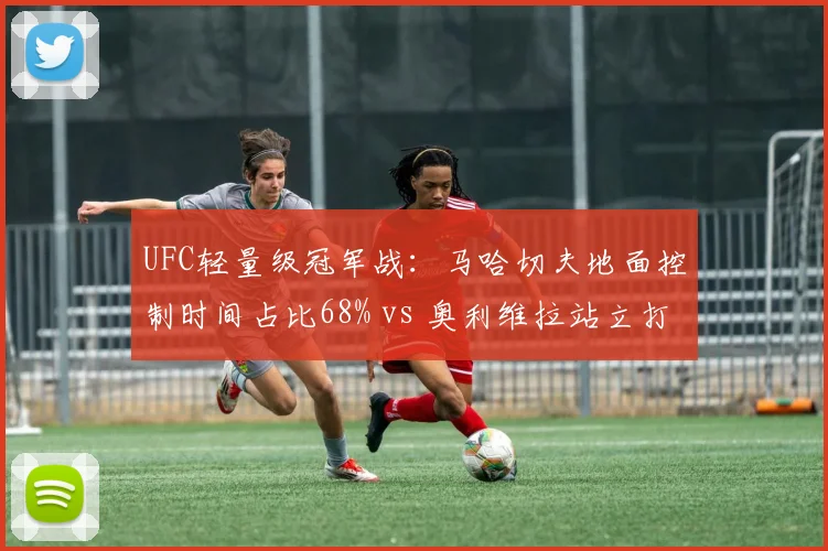 UFC轻量级冠军战:马哈切夫地面控制时间占比68% vs 奥利维拉站立打击命中率
